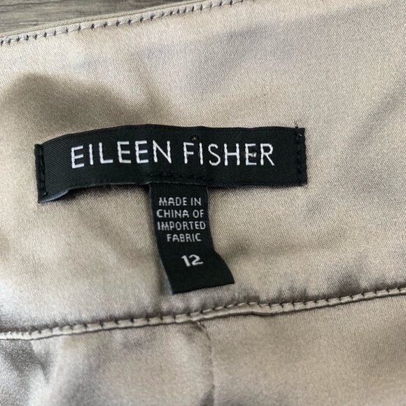 [SOLD] Eileen Fisher Pencil Skirt Silk Blend Sz 12 - Picture 7 of 7